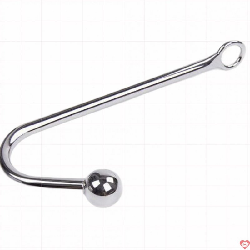 Đồ chơi bạo dâm móc inox kích thích hậu môn chất liệu an toàn 