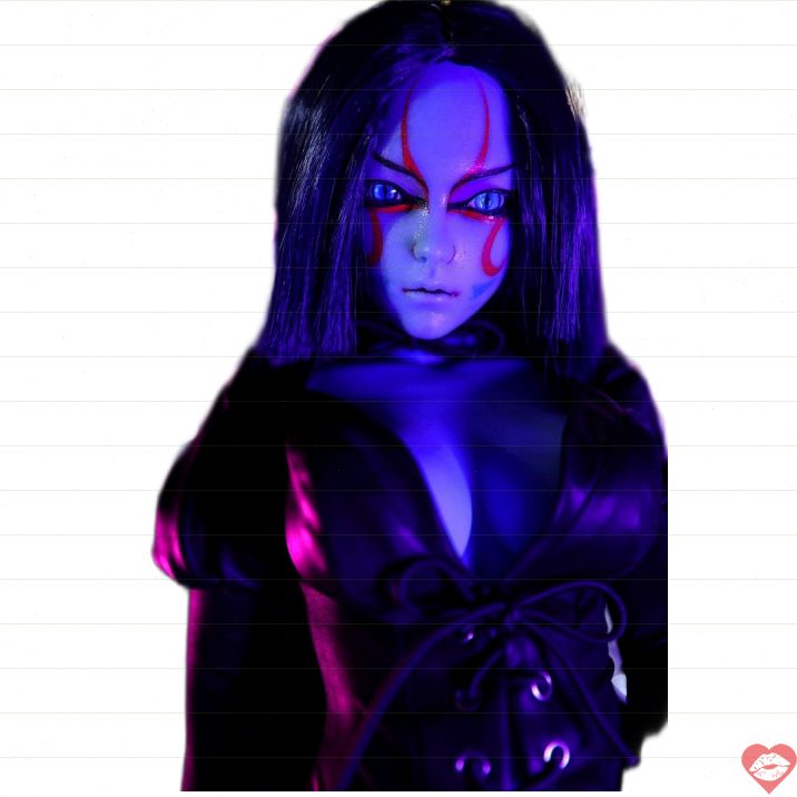 Momoko Loli Gothic 60cm xanh ngây thơ cuồng nhiệt 