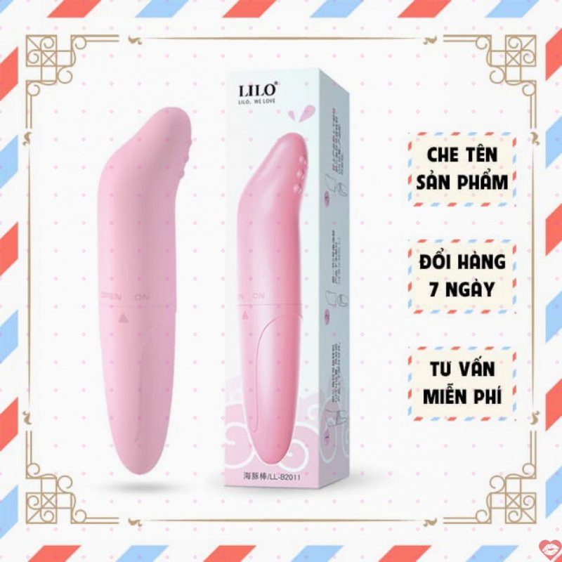 Máy rung cá heo mini đầu gai hồng SHP1223 rung mạnh gọn nhẹ 