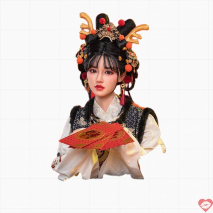 Starpery Wushi Búp Bê 169cm Silicone Thực Tế 
