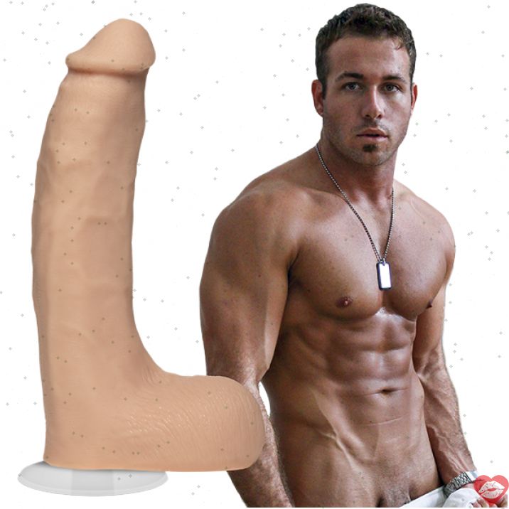 Chad White Signature Dildo Ultraskyn Ngôi Sao Hot 