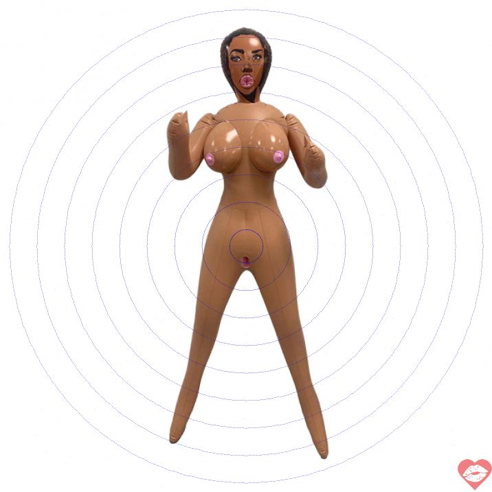 Búp Bê Thổi Hơi Ariana Vui Nhộn Sửa Vá Nóng 