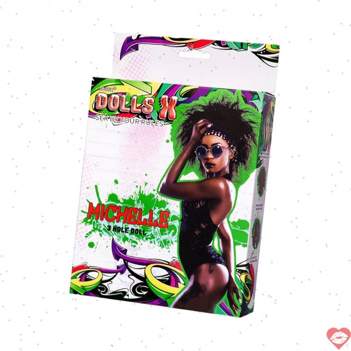 Dolls-X Michelle 160cm Bơm Hơi Nâu Thực Tế Gần Gũi 