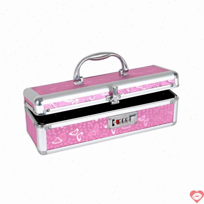 Hộp Lockable Vibrator Case Khóa An Toàn Kín Đáo 