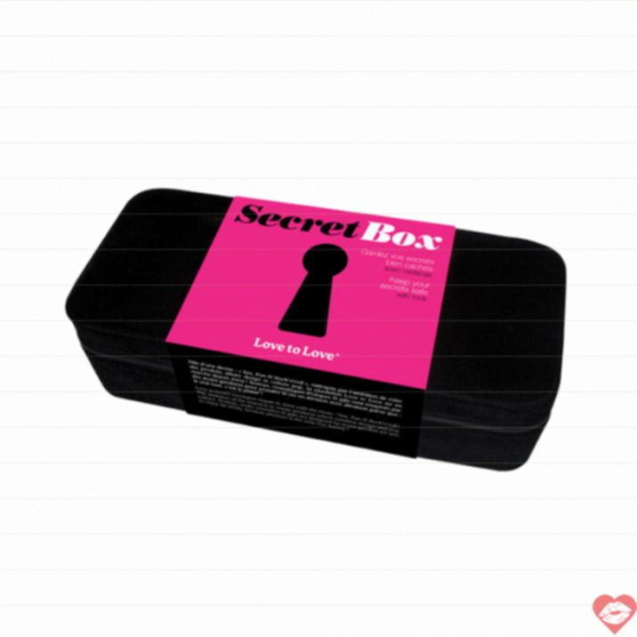 Love to Love Secret Box Nhung Lưu Trữ Kín Đáo Sang Trọng 