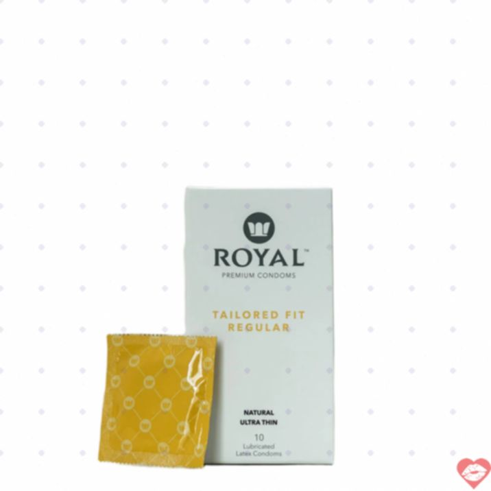 Royal Condom Mỏng Vegan Fit An Toàn Nâng Tầm Sướng 