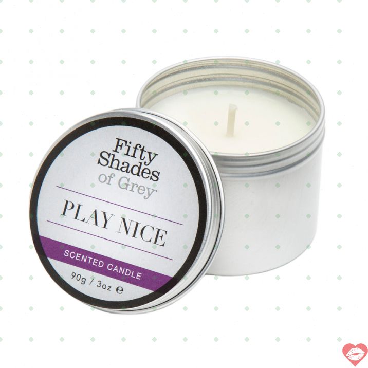 Fifty Shades Vanilla Nến Tan Massage Gợi Tình Nóng Bỏng 