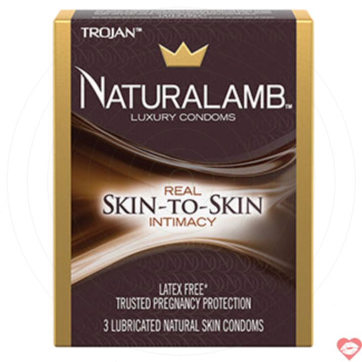 Trojan Naturalamb Bao Da Tự Nhiên Không Latex Hot 