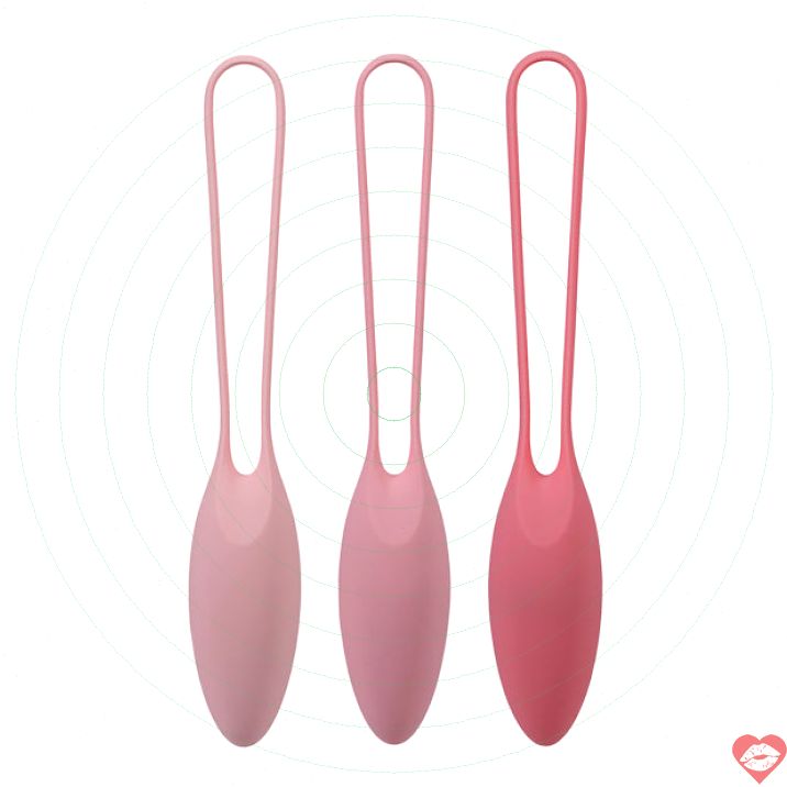 In A Bag Kegel Balls 3pc Tăng Cường Chậu Siêu Mạnh 