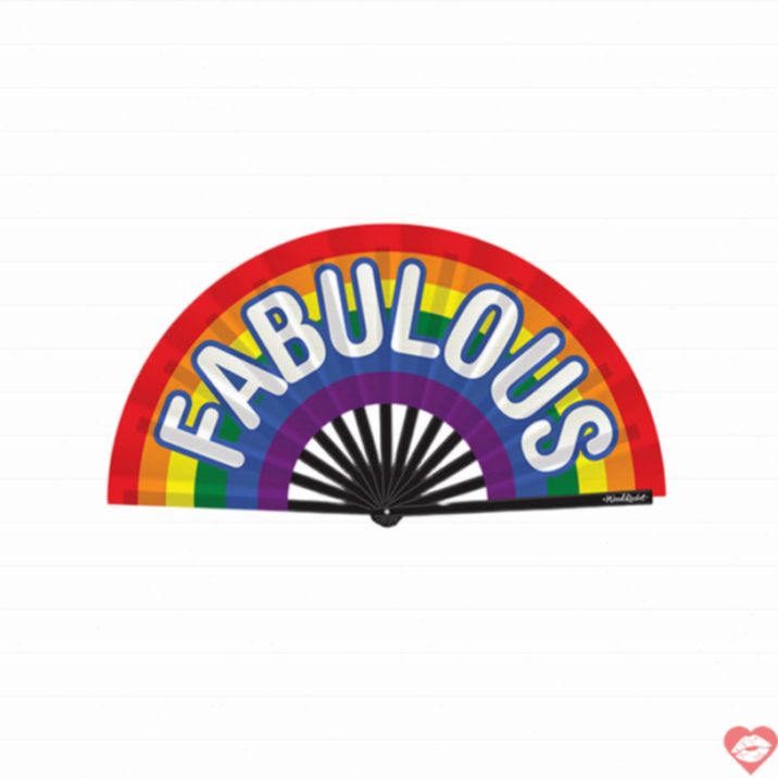 Quạt Fabulous Wood Rocket Cầu Vồng Tự Hào 