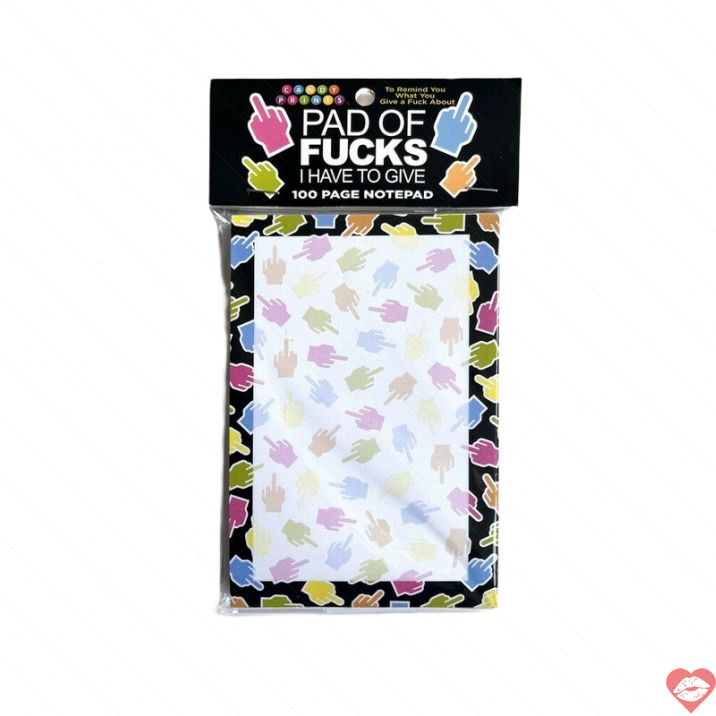 FU Notepad Trung Chỉ Ghi Chú Hài Hước Vui 