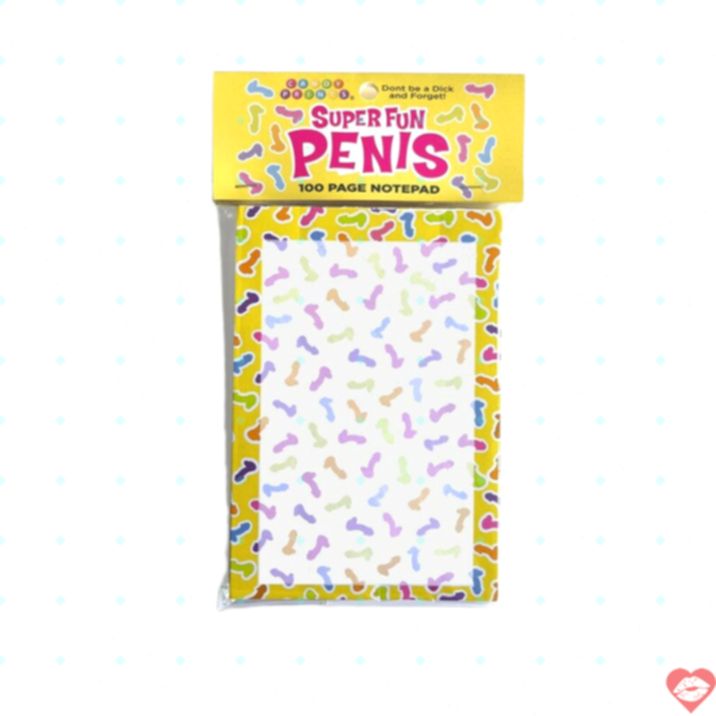 Super Fun Penis Notepad Ghi Chú Hài Hước Vui 