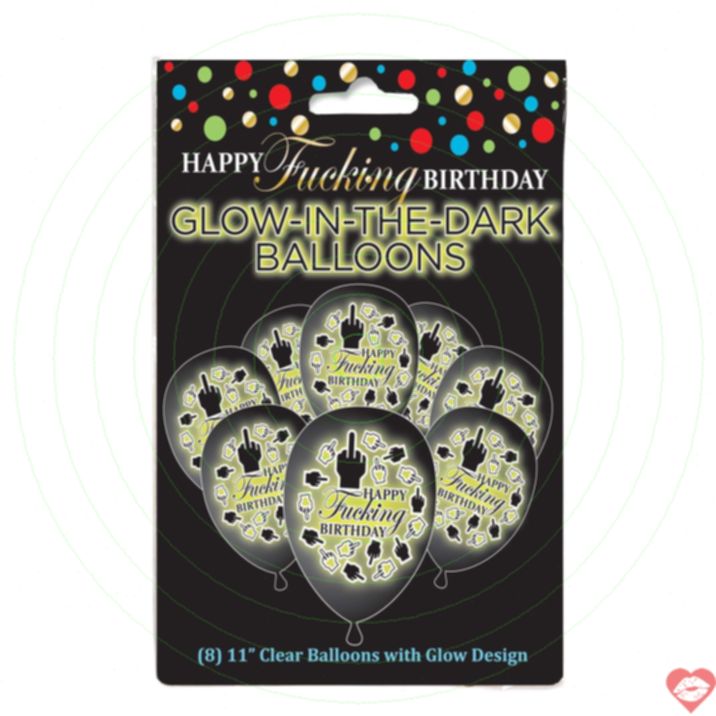 Happy Fing bóng glow tiệc sinh nhật điên cuồng 