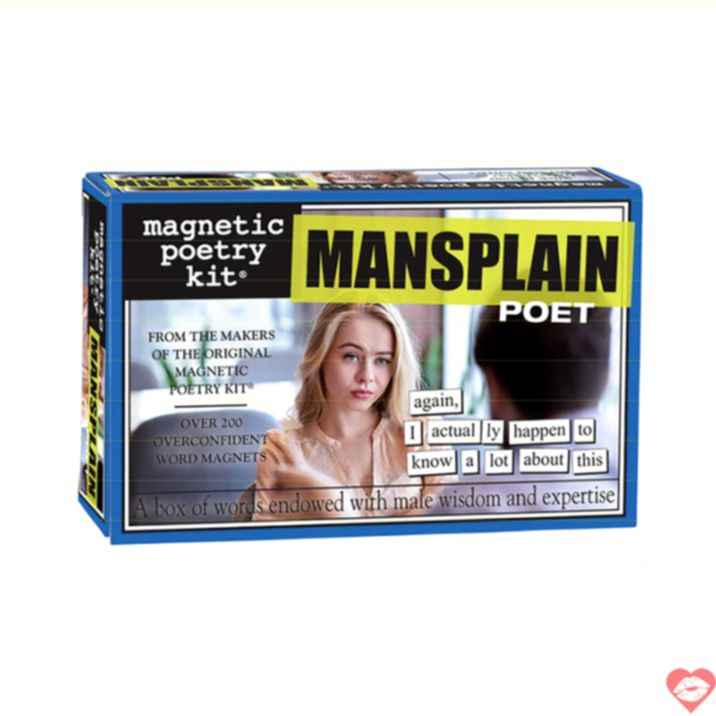 Kit Thơ Từ Tính Magnetic Mansplain Sáng Tạo Vui 