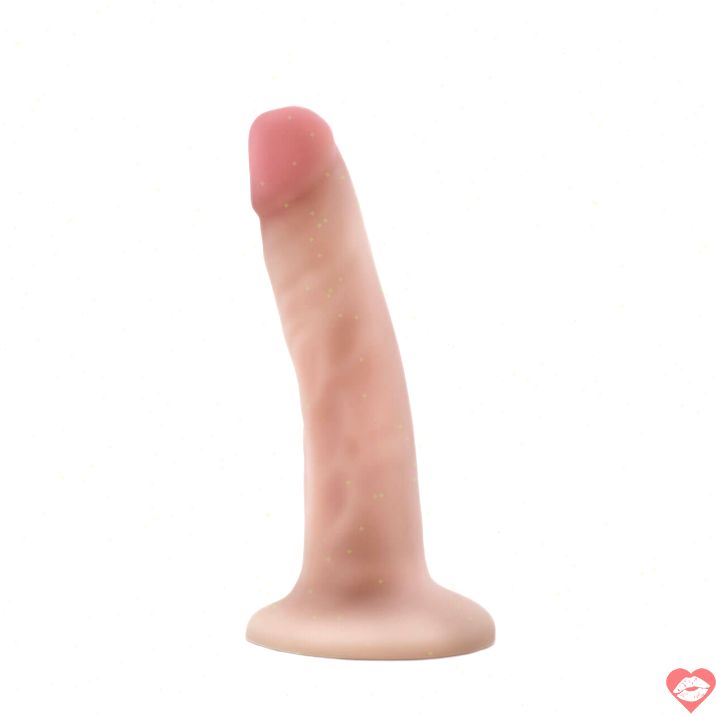 Blush Lucas 5 Inch Mảnh Thực Tế Siêu Mềm 