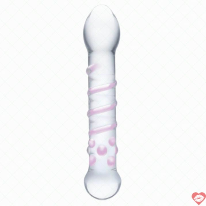 Spiral Glas Staircase Dildo Kính Xoắn Kép 