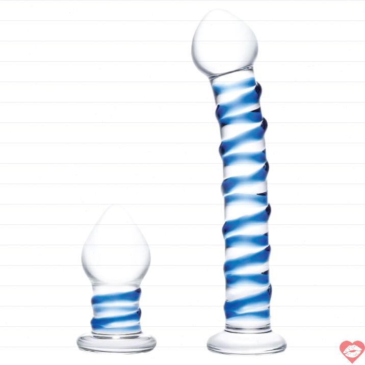 Bộ Glas Thủy Tinh Kích Thích Đôi Mịn 