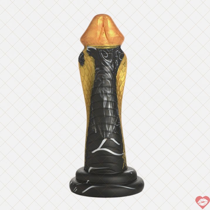 Creature Cocks Golden Mamba dildo vàng cong rắn huyền bí thôi miên 