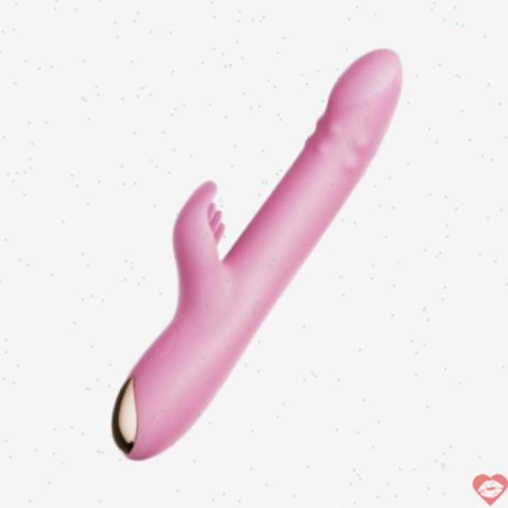 Erocome Lion Rút Xoay Liếm Rung Hồng 23.8cm Đa Năng 