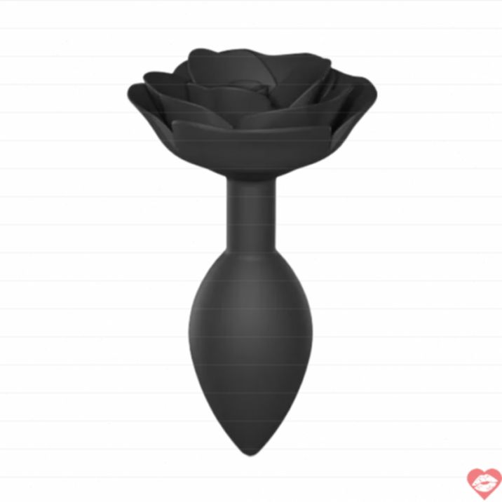 Rose Plug Lớn Đen Love to Love Đầy Đặn Đỉnh 