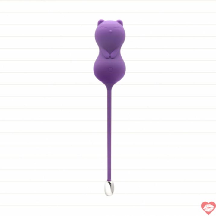 Emojibator Paula Kitty Trứng Rung Mèo Remote Vui Nhộn 