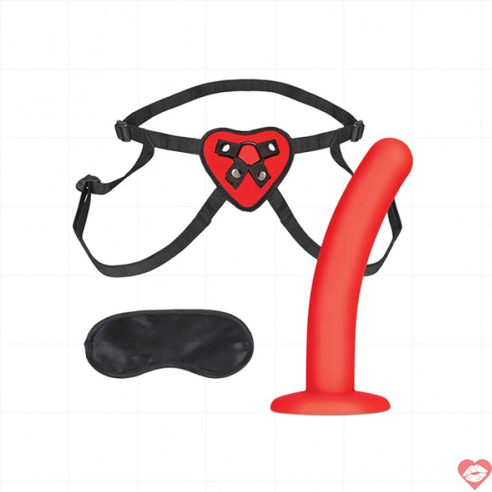 Strap-On Tim Đỏ Lux Fetish Đam Mê Bùng Nổ 
