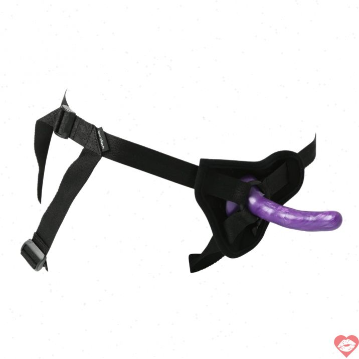 Bộ Strap-On Sportsheets Dildo Điều Chỉnh Dễ Dùng Mới Bắt Đầu 