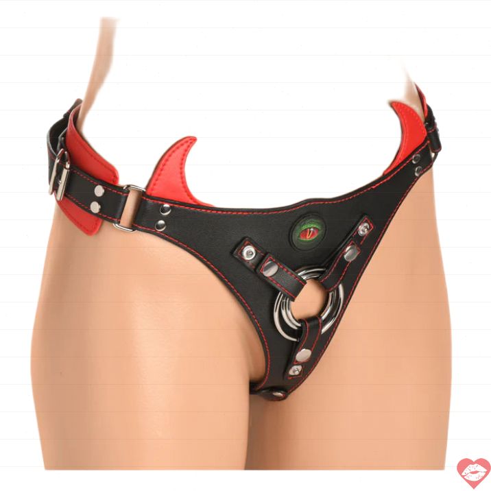 Strap-On Horny Devil Harness Pegging Quái Vật Hoang Dã[vi.made-in-china]​ 