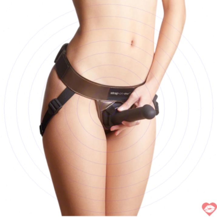 Strap-On-Me Curious harness điều chỉnh đa năng thoải mái 