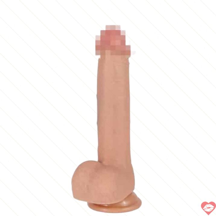Strapon Dual 23cm Da Thật Lớp Kép Thực Tế Đỉnh Cao 