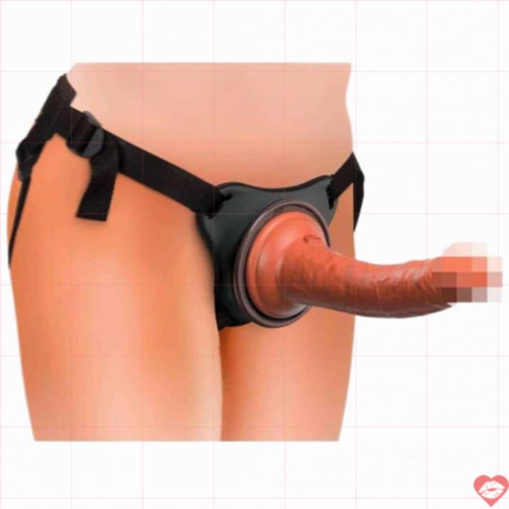 Strapon King Cock Pipedream Đen Silicone Siêu Thoải 