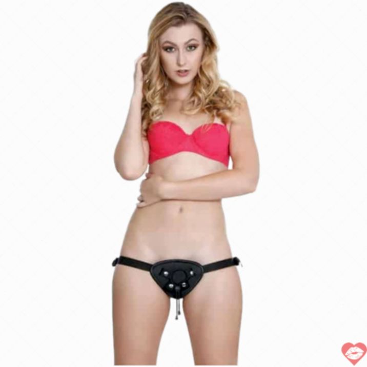 Strapon Evolved Harness Da Đen – Điều Chỉnh Lasso Thân Mật Bùng Nổ 