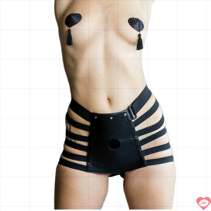 Lola No Mercy Strap Panties Đen M/L Chất Lượng Gợi Cảm 